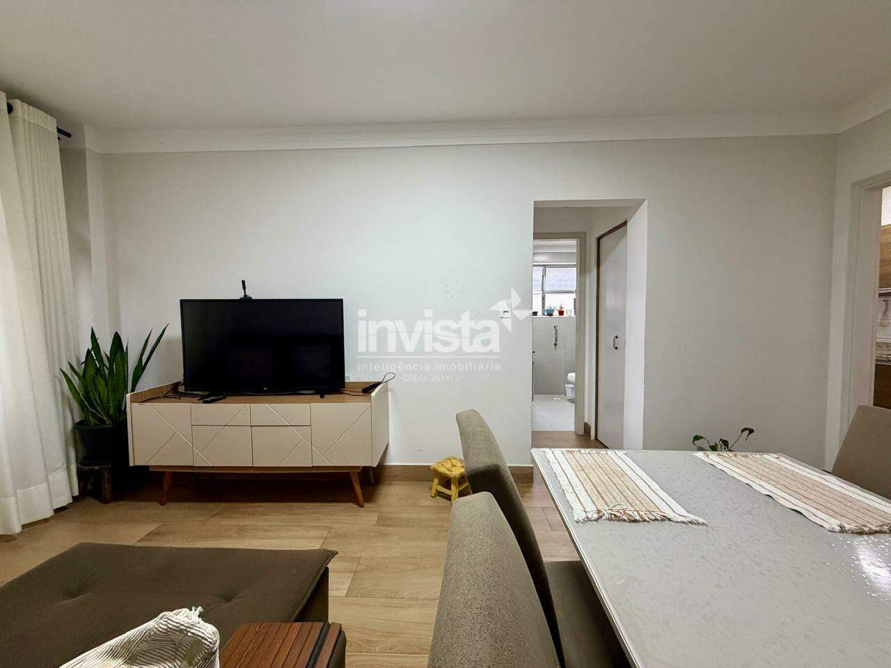 C&oacute;digo: 41715 R$ 450.000,00 Apartamento &agrave; venda em Santos-SP no bairro Pomp&eacute;ia, com 1 dormit&oacute;rio e 52m&sup2; 52 m&sup2; 1 quarto 1 vaga - Santos