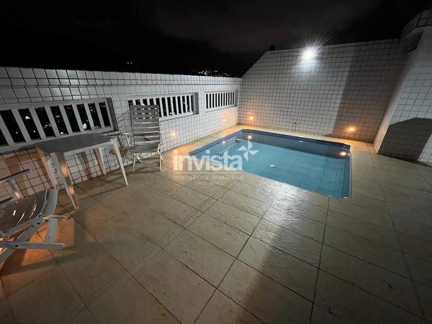 C&oacute;digo: 41718 R$ 7.500,00 Cobertura para alugar em Santos-SP no bairro Vila Belmiro, com 3 dormit&oacute;rios e 170m&sup2; 170 m&sup2; 3 quartos 1 vaga - Santos