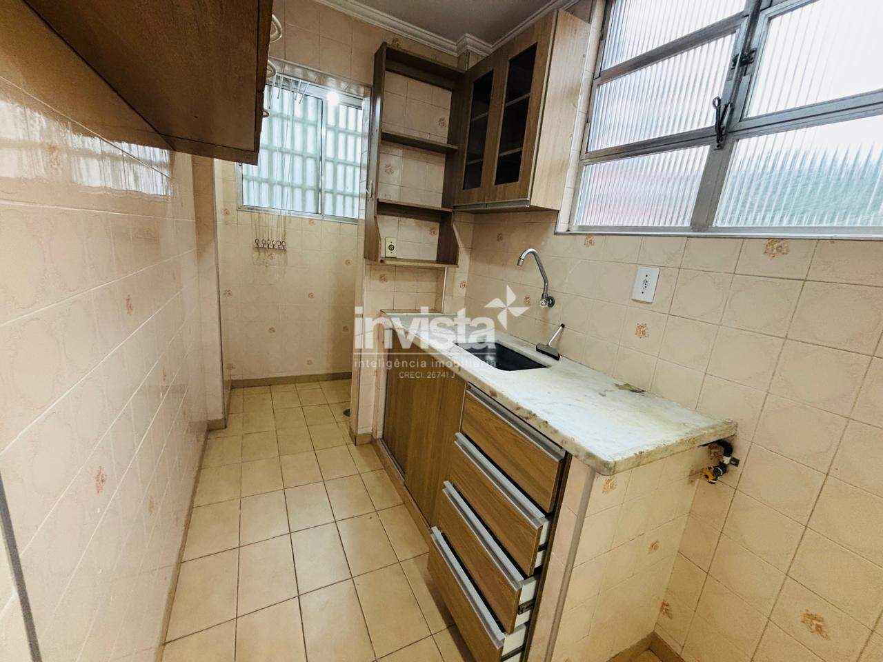Apartamento &agrave; venda em Santos-SP no bairro Jos&eacute; Menino, com 1 dormit&oacute;rio e 48m&sup2; - Santos