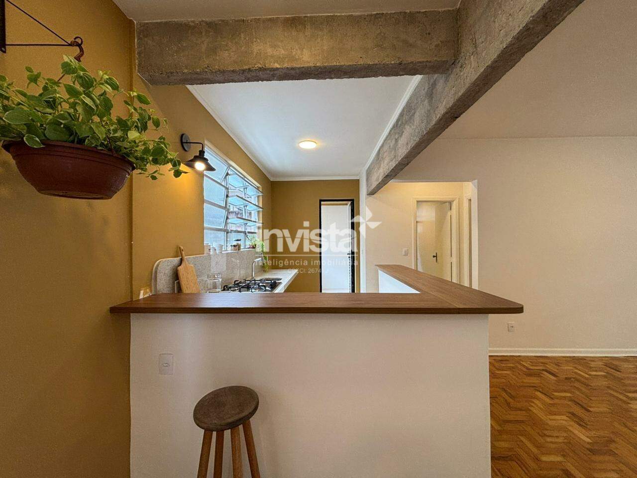Apartamento para alugar em Santos-SP no bairro Jos&eacute; Menino, com 1 dormit&oacute;rio e 50m&sup2; - Santos