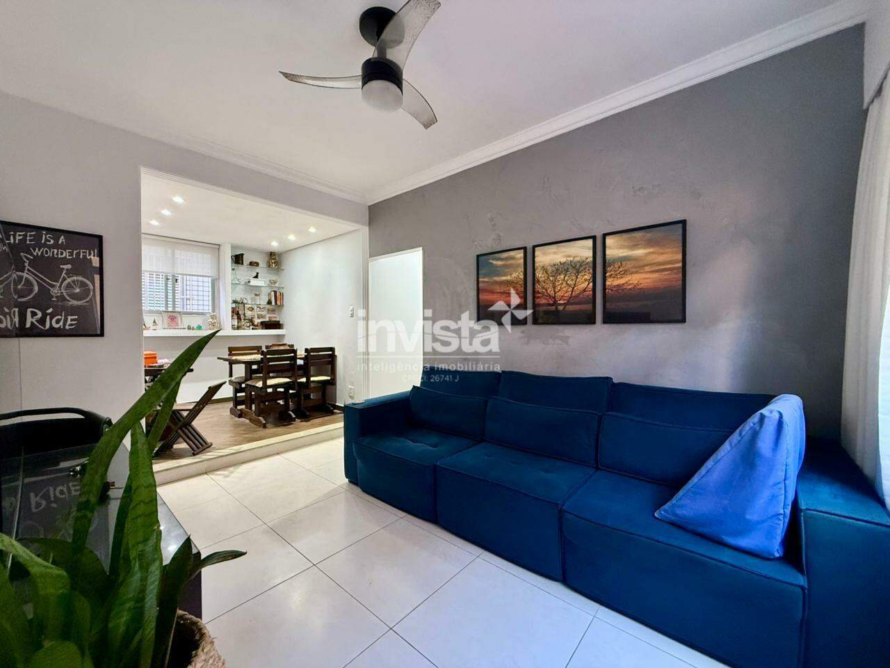 C&oacute;digo: 41744 R$ 480.000,00 Apartamento &agrave; venda em Santos-SP no bairro Embar&eacute;, com 2 dormit&oacute;rios e 78m&sup2; 78 m&sup2; 2 quartos 1 vaga - Santos