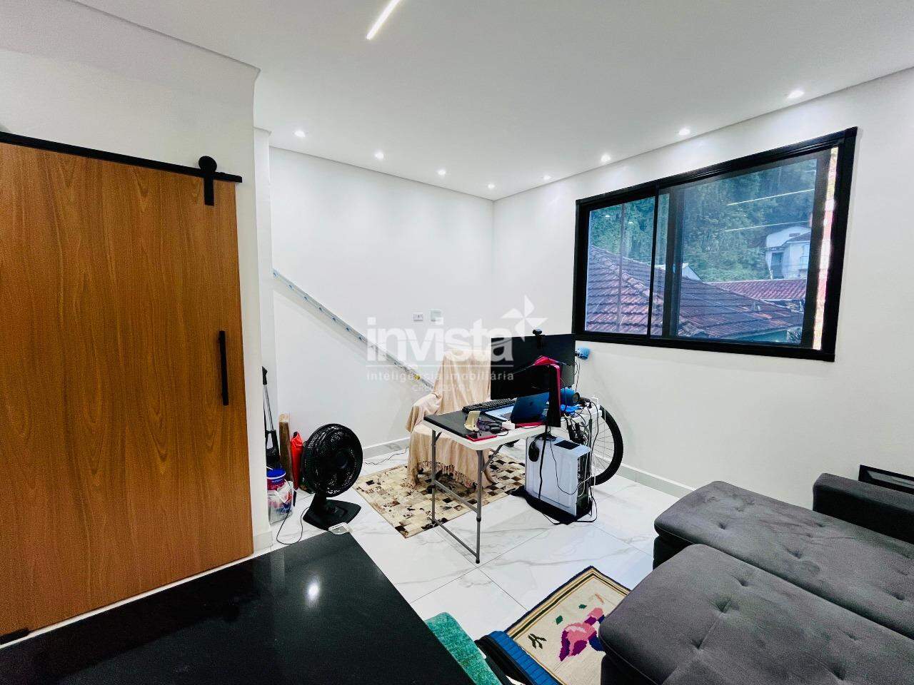 Casa Duplex para alugar em Santos-SP no bairro Marap&eacute;, com 2 dormit&oacute;rios e 80m&sup2; - Santos