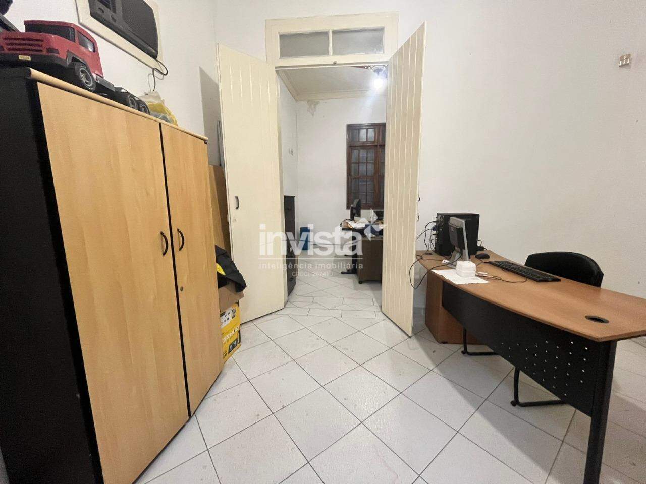 C&oacute;digo: 41759 R$ 3.000,00 Sala Comercial para alugar em Santos-SP no bairro Estu&aacute;rio, com 2 dormit&oacute;rios e 60m&sup2; 60 m&sup2; 2 quartos 0 vagas - Santos
