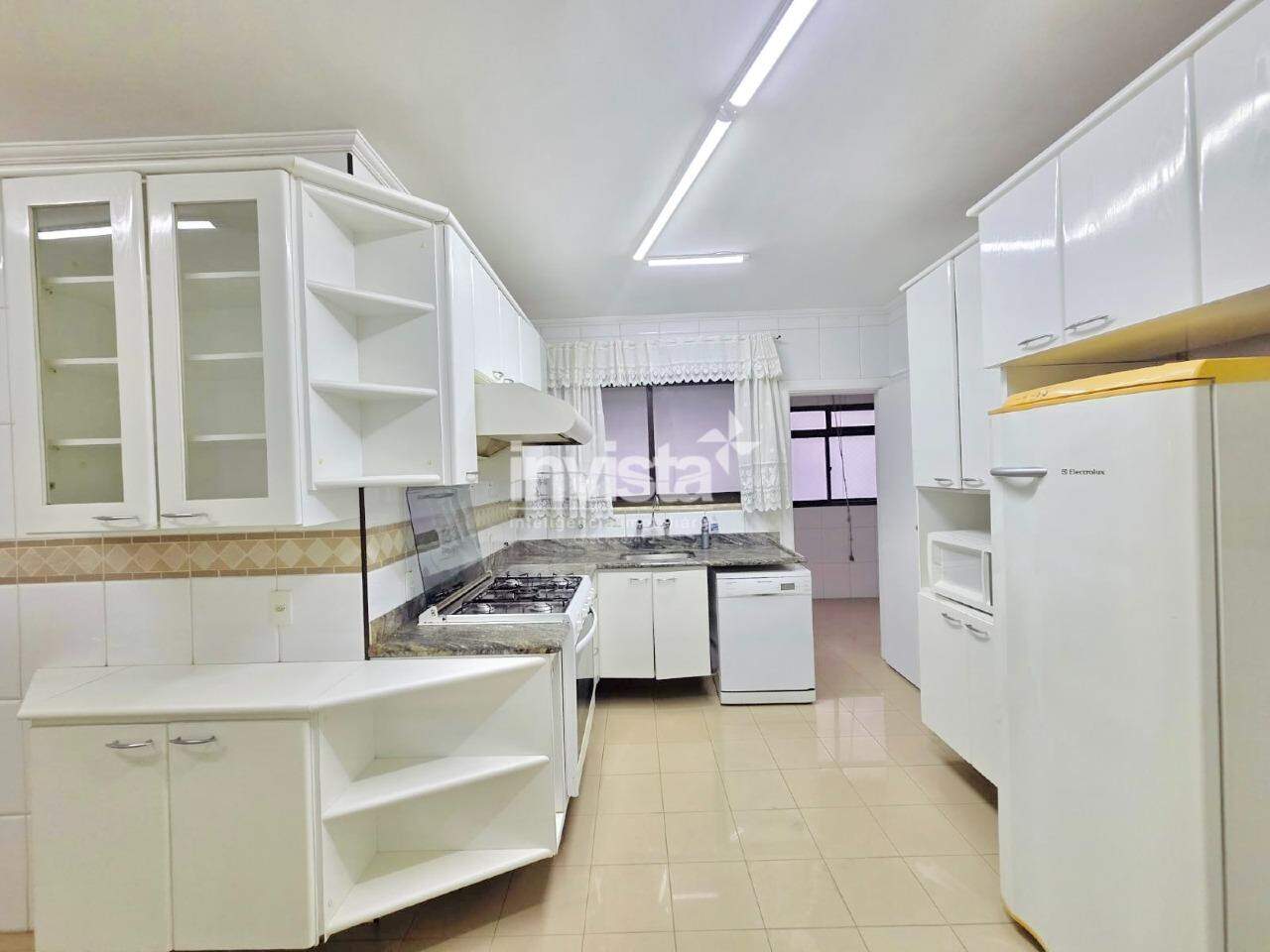 Apartamento &agrave; venda em Santos-SP no bairro Boqueir&atilde;o, com 4 dormit&oacute;rios e 200m&sup2; - Santos