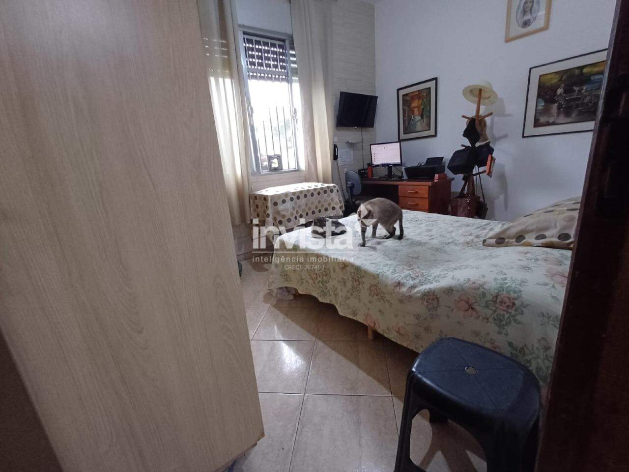Apartamento T&eacute;rreo para aluguel no bairro Embar&eacute; - Santos