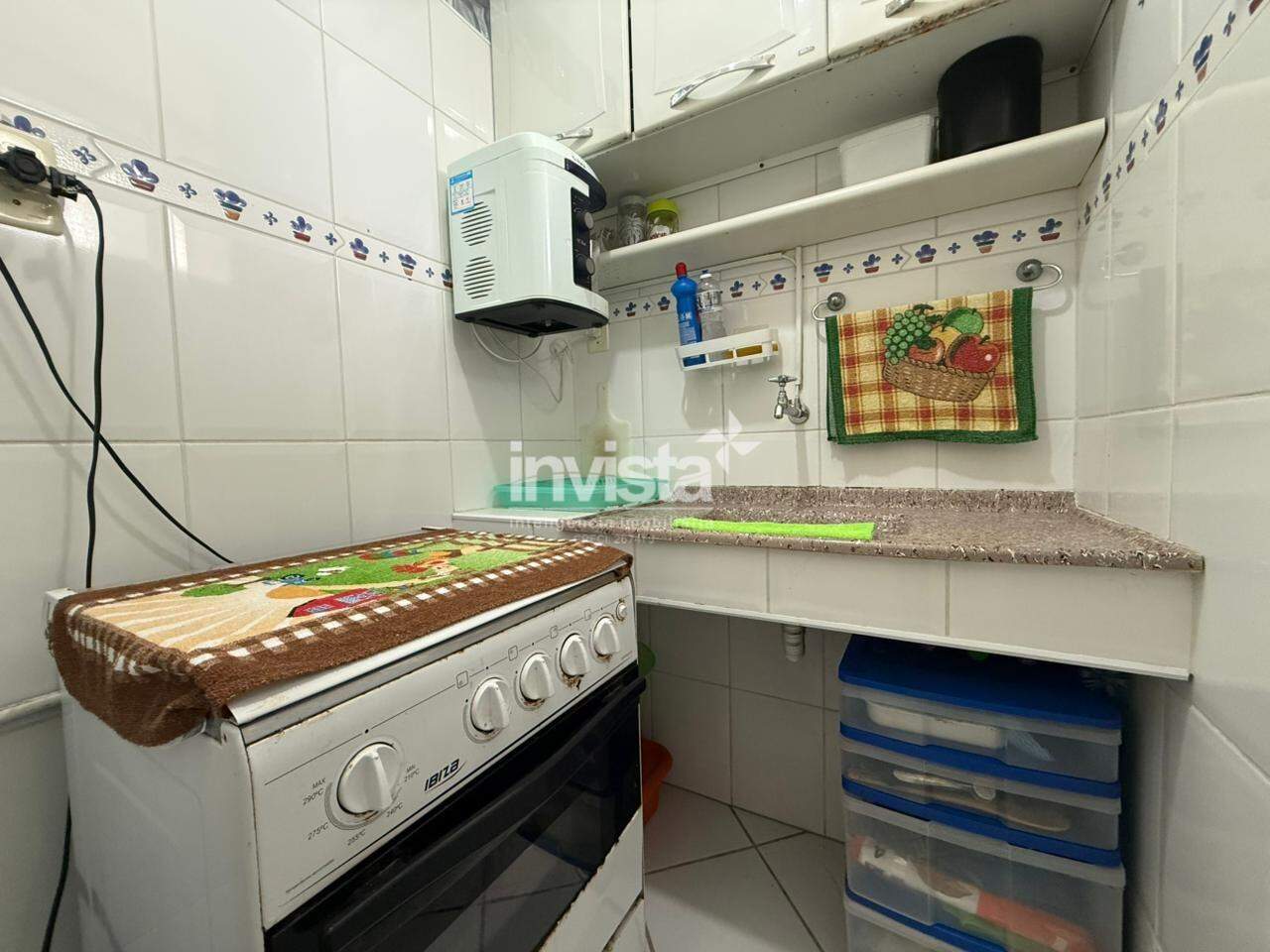 Apartamento para alugar em Santos-SP no bairro Ponta da Praia, com 0 dormit&oacute;rio e 29m&sup2; - Santos
