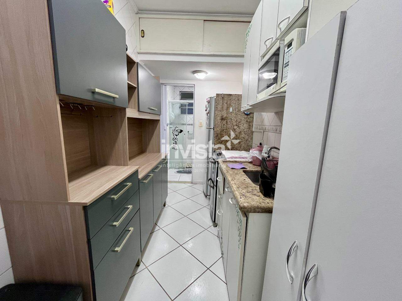 Apartamento para alugar em Santos-SP no bairro Aparecida, com 1 dormit&oacute;rio e 55m&sup2; - Santos