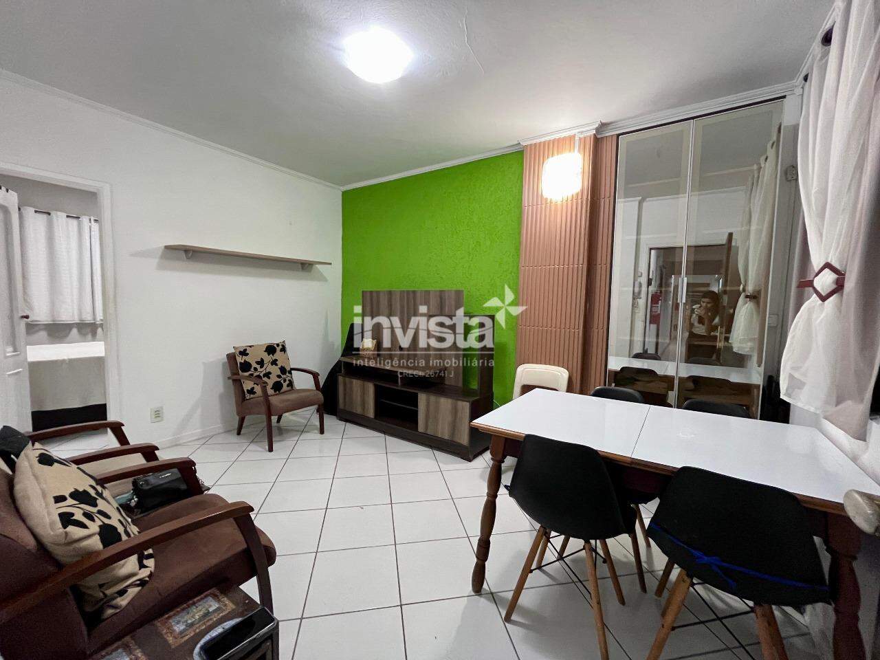 C&oacute;digo: 41808 R$ 3.600,00 Apartamento para alugar em Santos-SP no bairro Aparecida, com 1 dormit&oacute;rio e 55m&sup2; 55 m&sup2; 1 quarto 1 vaga - Santos