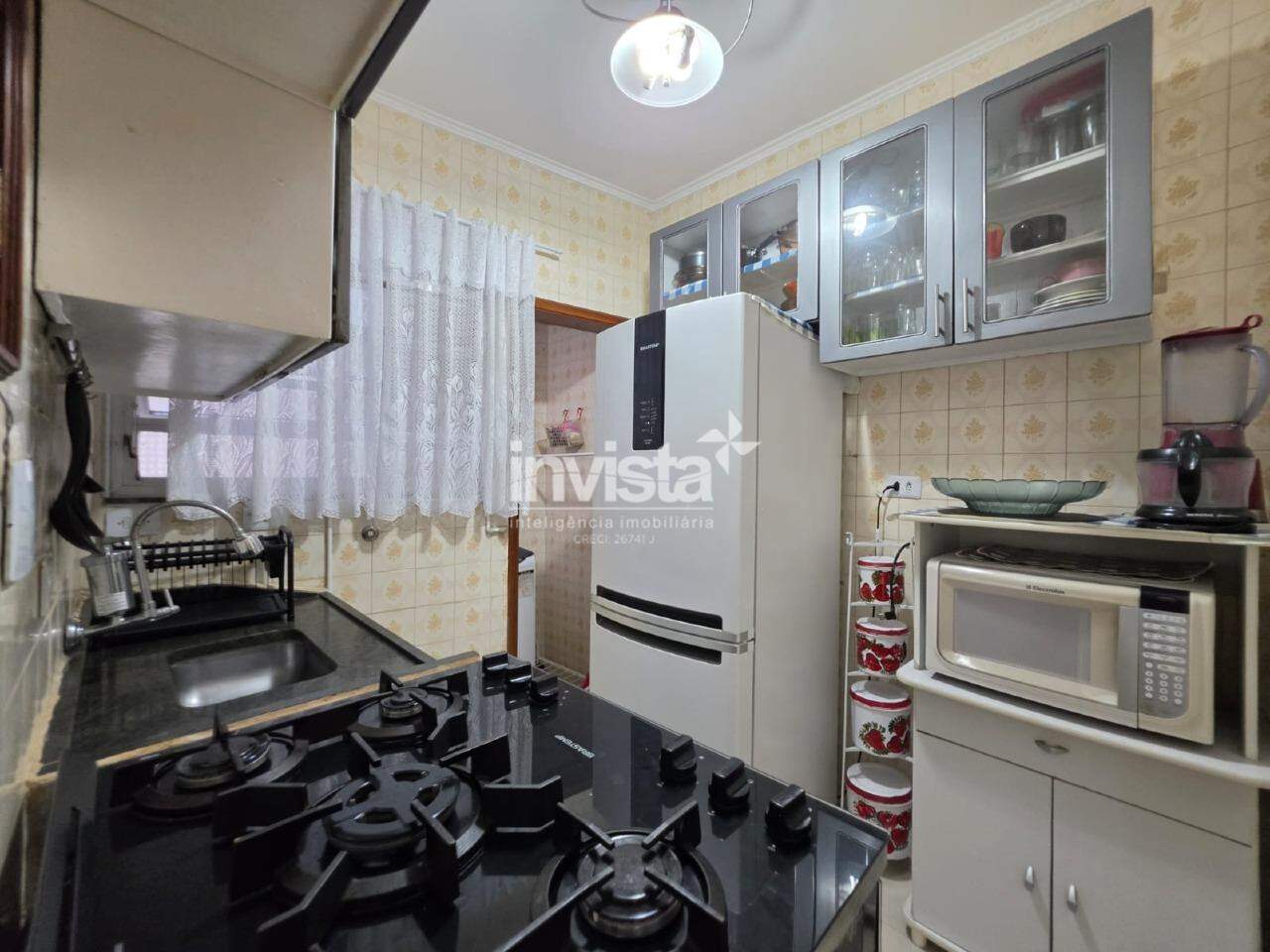 Apartamento &agrave; venda em S&atilde;o Vicente-SP no bairro CENTRO, com 1 dormit&oacute;rio e 50m&sup2; - Santos