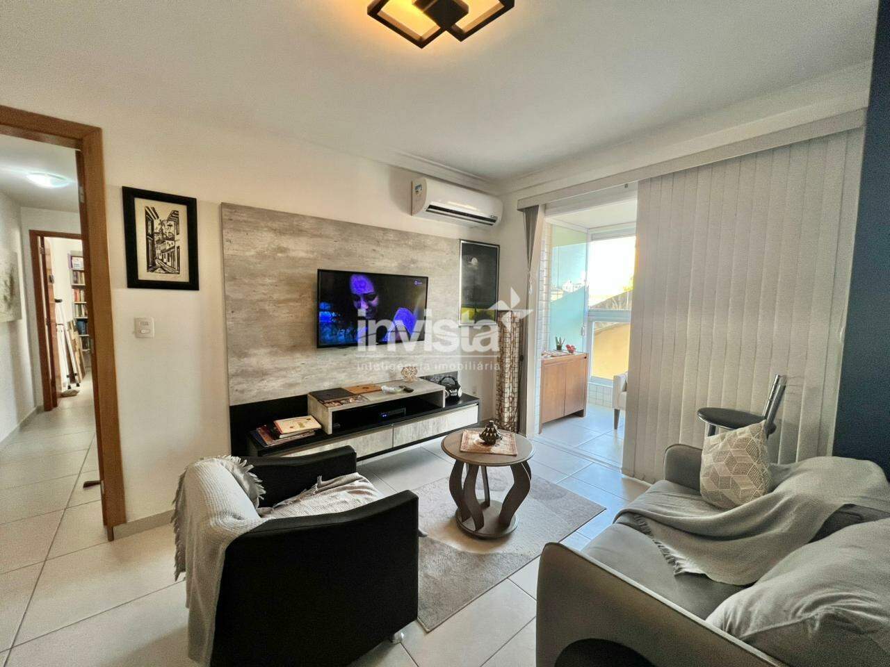 C&oacute;digo: 41818 R$ 640.000,00 Apartamento &agrave; venda em Santos-SP no bairro Boqueir&atilde;o, com 2 dormit&oacute;rios e 65m&sup2; 65 m&sup2; 2 quartos 1 vaga - Santos