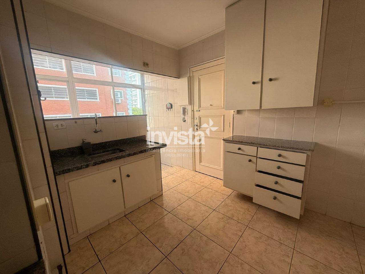Apartamento para aluguel no bairro Boqueir&atilde;o - Santos