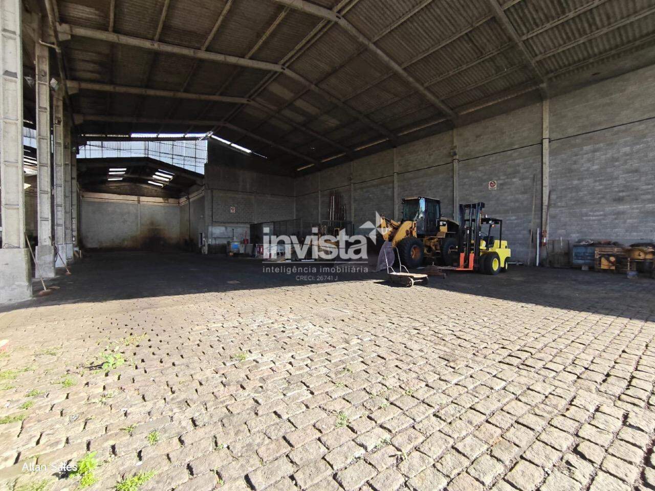 Galp&atilde;o para alugar em Santos-SP no bairro Macuco, com 0 dormit&oacute;rio e 2500m&sup2; - Santos