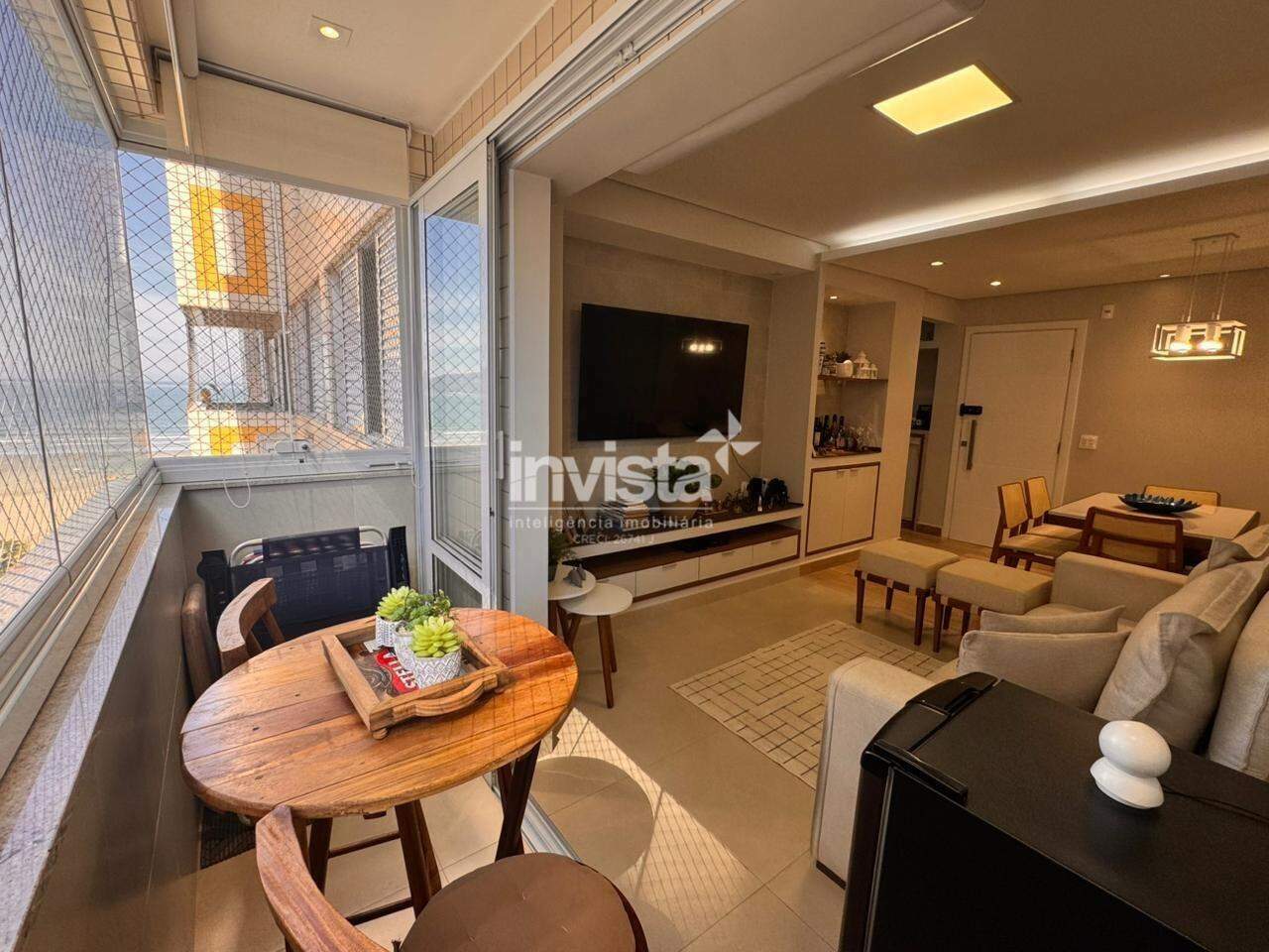 C&oacute;digo: 41832 R$ 850.000,00 Apartamento &agrave; venda em Santos-SP no bairro Pomp&eacute;ia, com 2 dormit&oacute;rios e 80m&sup2; 80 m&sup2; 2 quartos 1 vaga - Santos