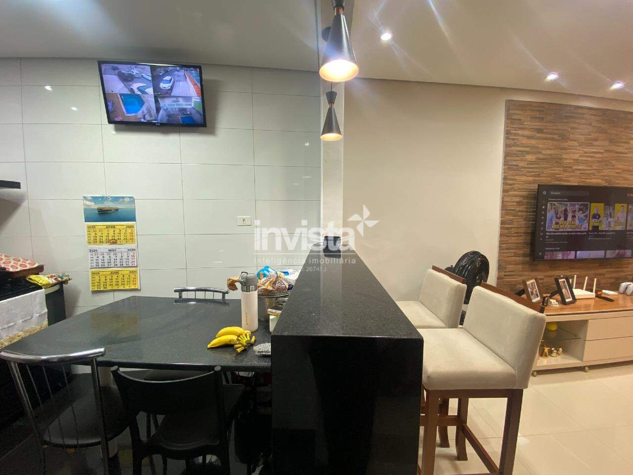 Casa &agrave; venda em Santos-SP no bairro Ponta da Praia, com 3 dormit&oacute;rios e 140m&sup2; - Santos