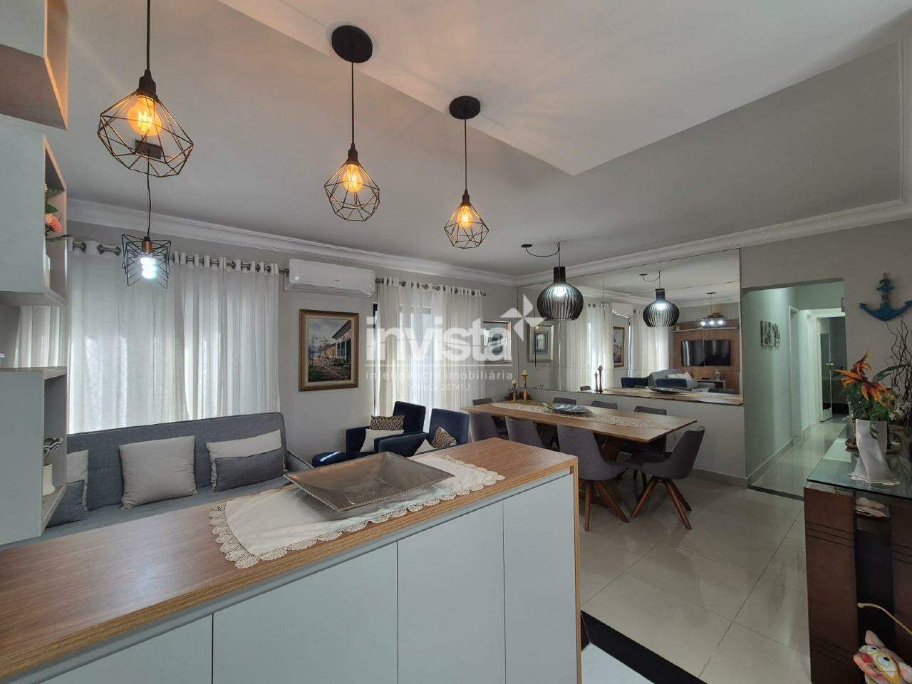 C&oacute;digo: 41839 R$ 7.000,00 Apartamento para alugar em Santos-SP no bairro Pomp&eacute;ia, com 3 dormit&oacute;rios e 105m&sup2; 105 m&sup2; 3 quartos 1 vaga - Santos