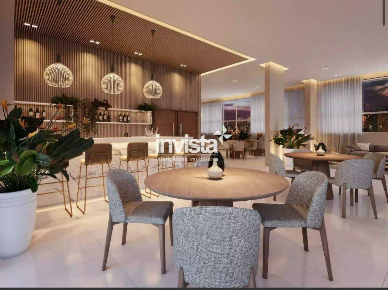 Apartamento &agrave; venda no bairro Encruzilhada - Santos