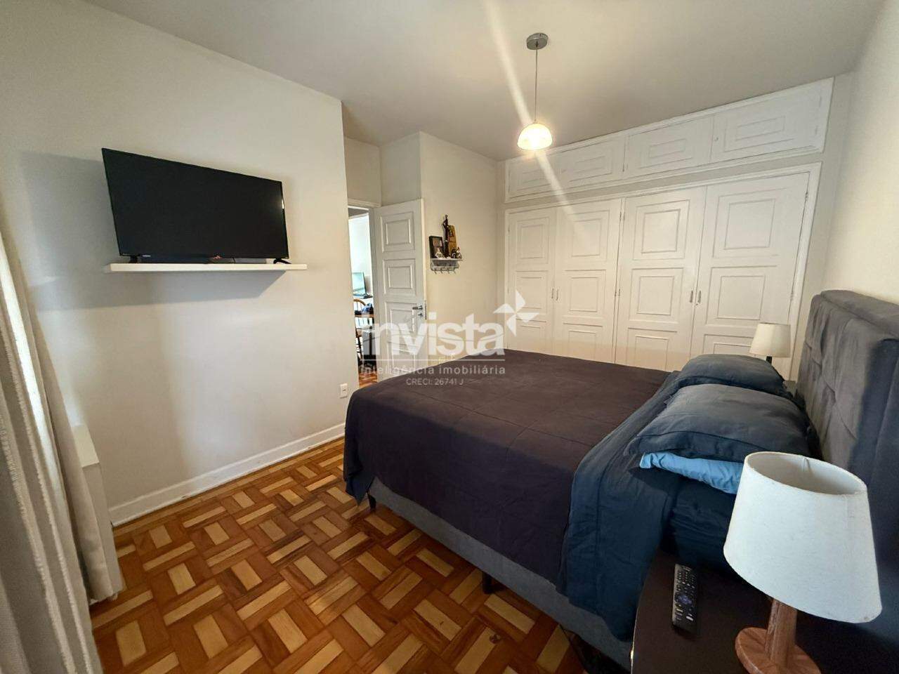 Apartamento para alugar em Santos-SP no bairro Boqueir&atilde;o, com 2 dormit&oacute;rios e 130m&sup2; - Santos