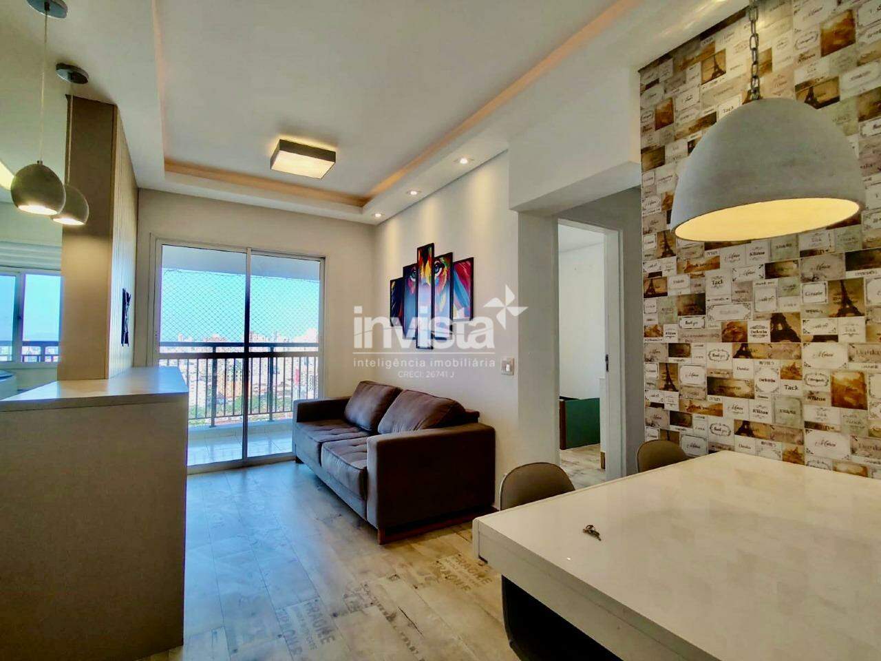 C&oacute;digo: 41853 R$ 730.000,00 Apartamento &agrave; venda em Santos-SP no bairro Marap&eacute;, com 2 dormit&oacute;rios e 63m&sup2; 63 m&sup2; 2 quartos 1 vaga - Santos