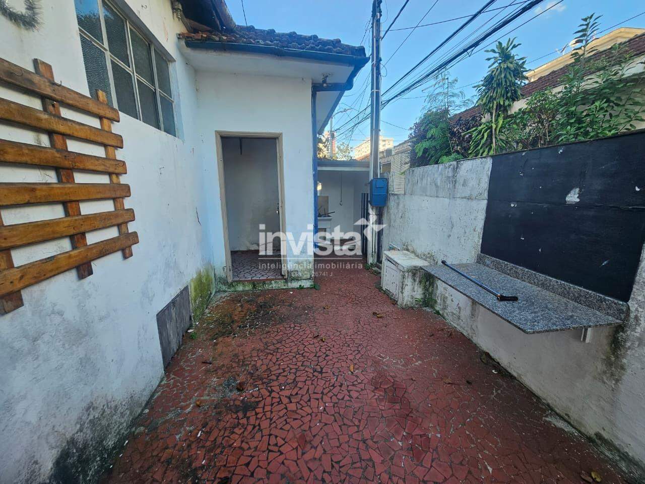 Casa &agrave; venda em Santos-SP no bairro Campo Grande, com 0 dormit&oacute;rio e 564m&sup2; - Santos