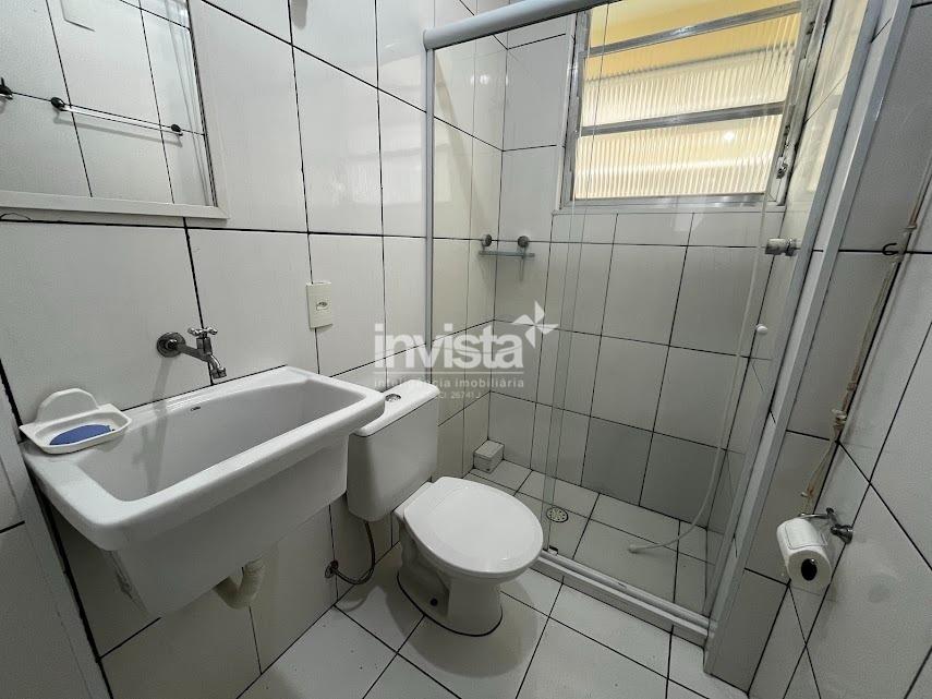 Apartamento para alugar em Santos-SP no bairro Jos&eacute; Menino, com 1 dormit&oacute;rio e 36m&sup2; - Santos
