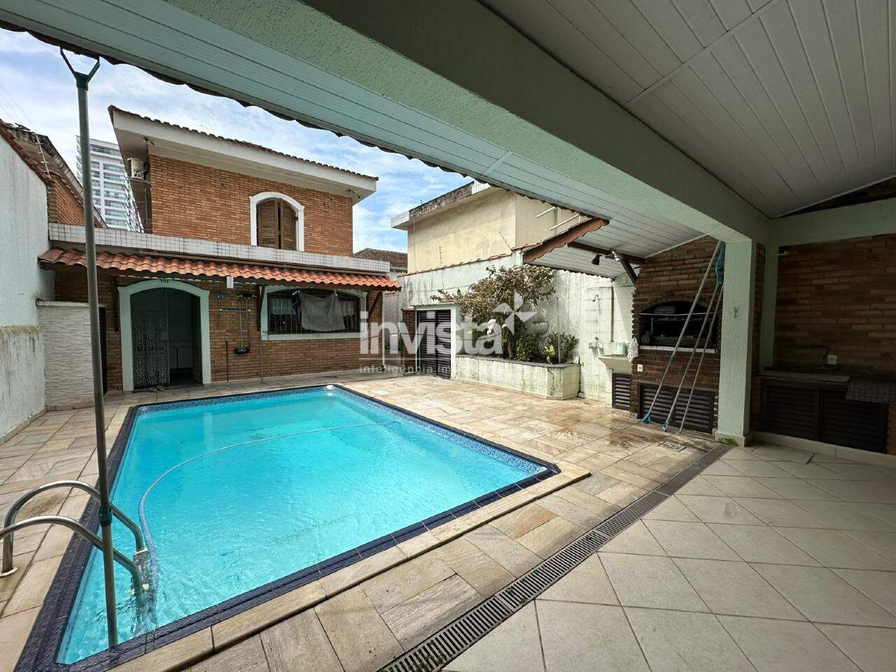 C&oacute;digo: 41860 R$ 13.000,00 Casa para alugar em Santos-SP no bairro Embar&eacute;, com 4 dormit&oacute;rios e 351m&sup2; 351 m&sup2; 4 quartos 4 vagas - Santos