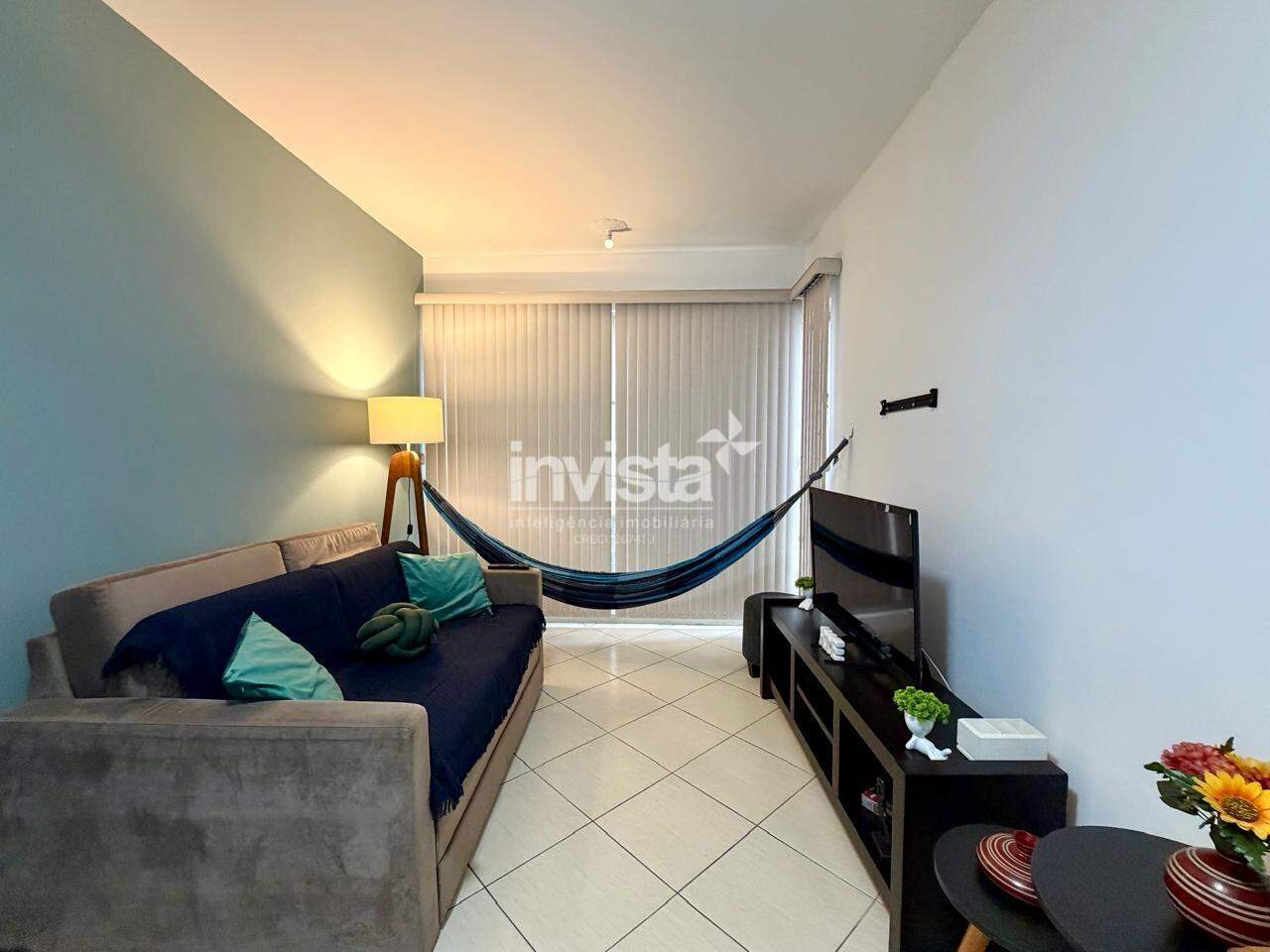 C&oacute;digo: 41865 R$ 420.000,00 Apartamento &agrave; venda em Santos-SP no bairro Boqueir&atilde;o, com 1 dormit&oacute;rio e 55m&sup2; 55 m&sup2; 1 quarto 1 vaga - Santos