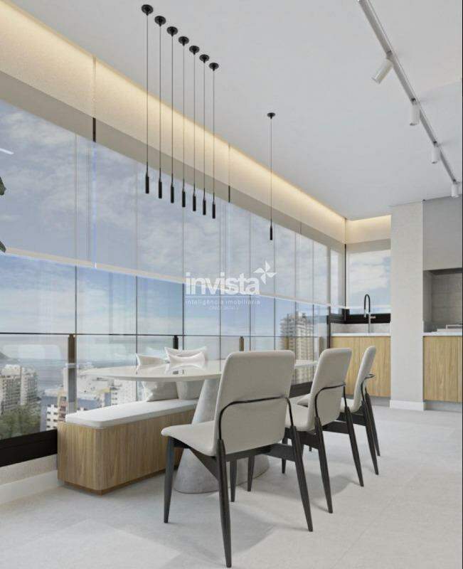 C&oacute;digo: 41875 R$ 1.559.997,00 Apartamento &agrave; venda em Santos-SP no bairro Boqueir&atilde;o, com 2 dormit&oacute;rios e 88m&sup2; 88 m&sup2; 2 quartos 2 vagas - Santos