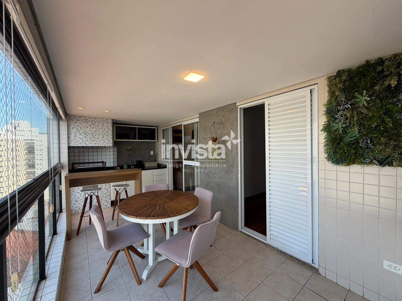 C&oacute;digo: 41885 R$ 7.300,00 Apartamento para alugar em Santos-SP no bairro Gonzaga, com 2 dormit&oacute;rios e 100m&sup2; 100 m&sup2; 2 quartos 1 vaga - Santos