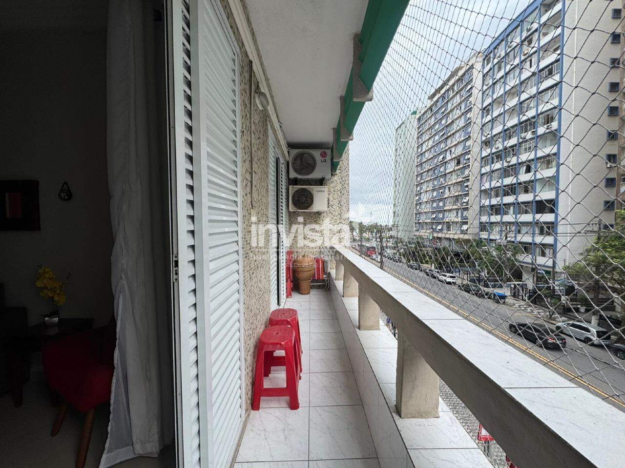 C&oacute;digo: 41886 R$ 4.500,00 Apartamento para alugar em Santos-SP no bairro Boqueir&atilde;o, com 1 dormit&oacute;rio e 56m&sup2; 56 m&sup2; 1 quarto 1 vaga - Santos