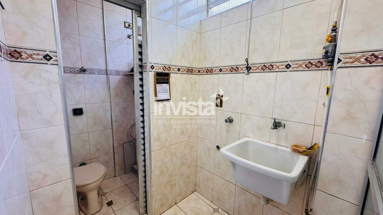 Apartamento para aluguel no bairro Jos&eacute; Menino - Santos