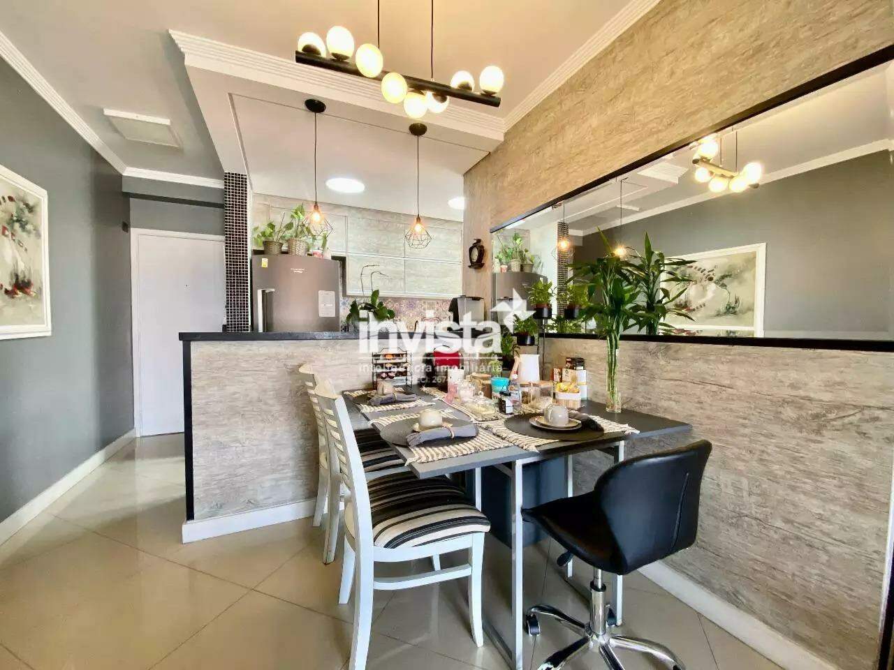 Apartamento para aluguel no bairro Ponta da Praia - Santos