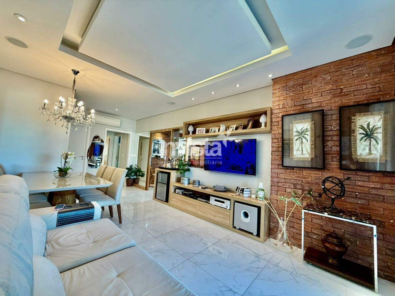 C&oacute;digo: 41924 R$ 2.650.000,00 Apartamento &agrave; venda em Santos-SP no bairro Ponta da Praia, com 2 dormit&oacute;rios e 135m&sup2; 135 m&sup2; 2 quartos 2 vagas - Santos
