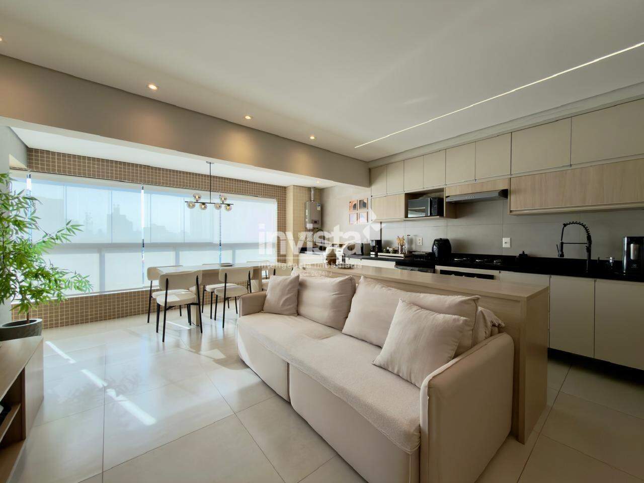 Apartamento &agrave; venda em Santos-SP no bairro Ponta da Praia, com 2 dormit&oacute;rios e 65m&sup2; - Santos