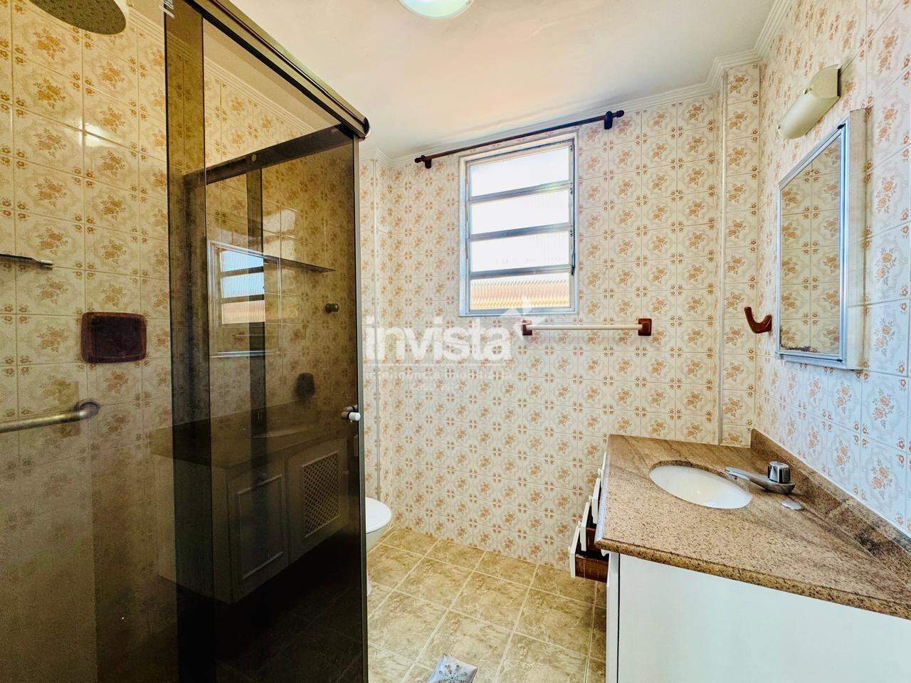 Apartamento para aluguel no bairro Marap&eacute; - Santos