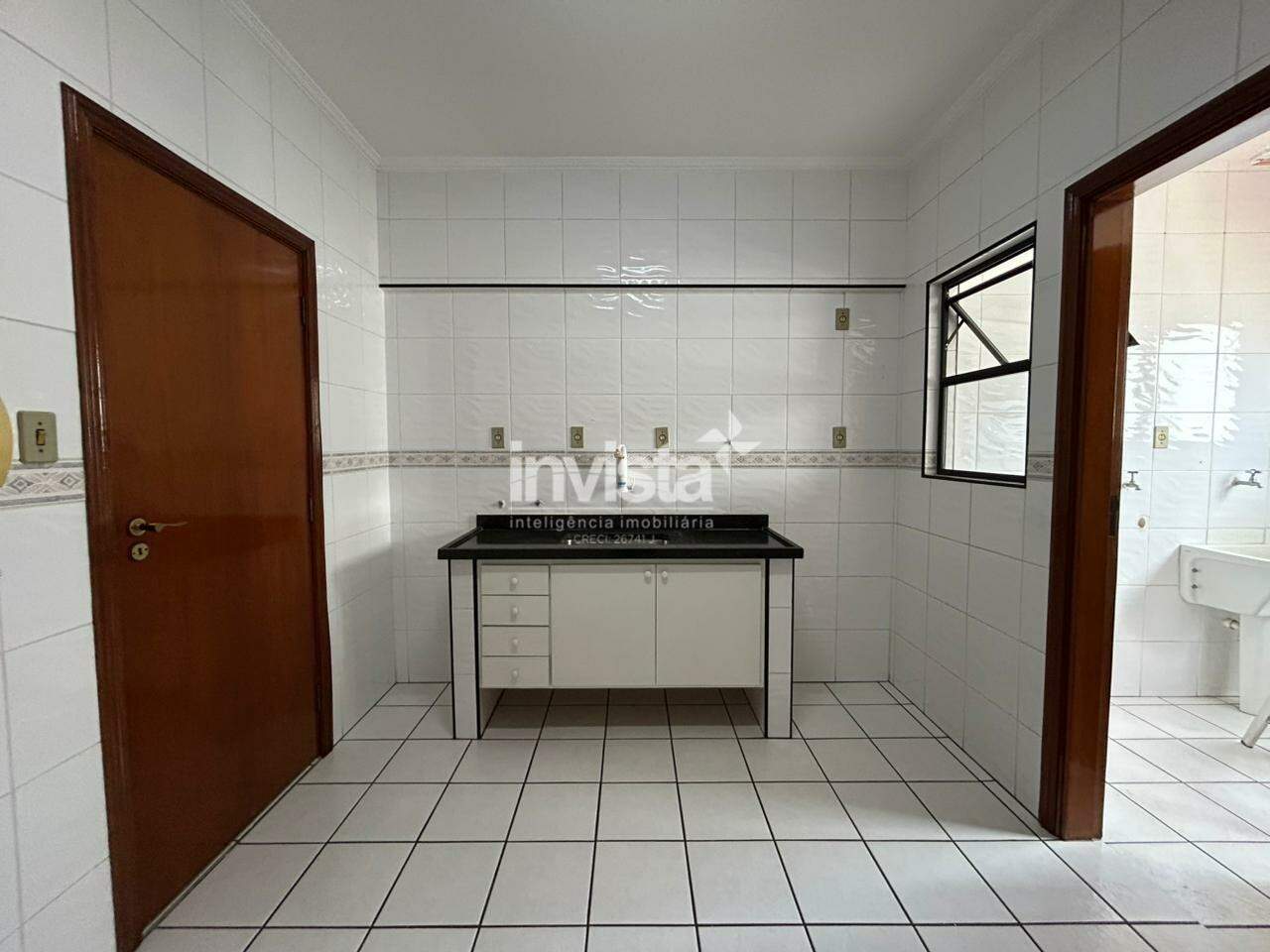 Apartamento para aluguel no bairro Campo Grande - Santos
