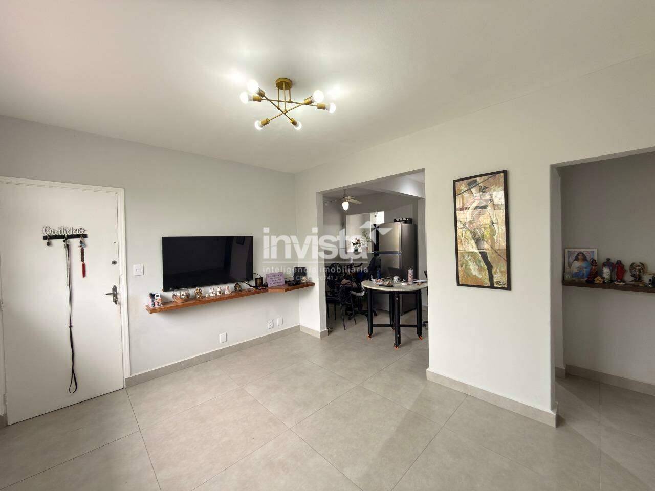 C&oacute;digo: 41932 R$ 396.000,00 Apartamento &agrave; venda em Santos-SP no bairro Encruzilhada, com 2 dormit&oacute;rios e 70m&sup2; 70 m&sup2; 2 quartos 1 vaga - Santos