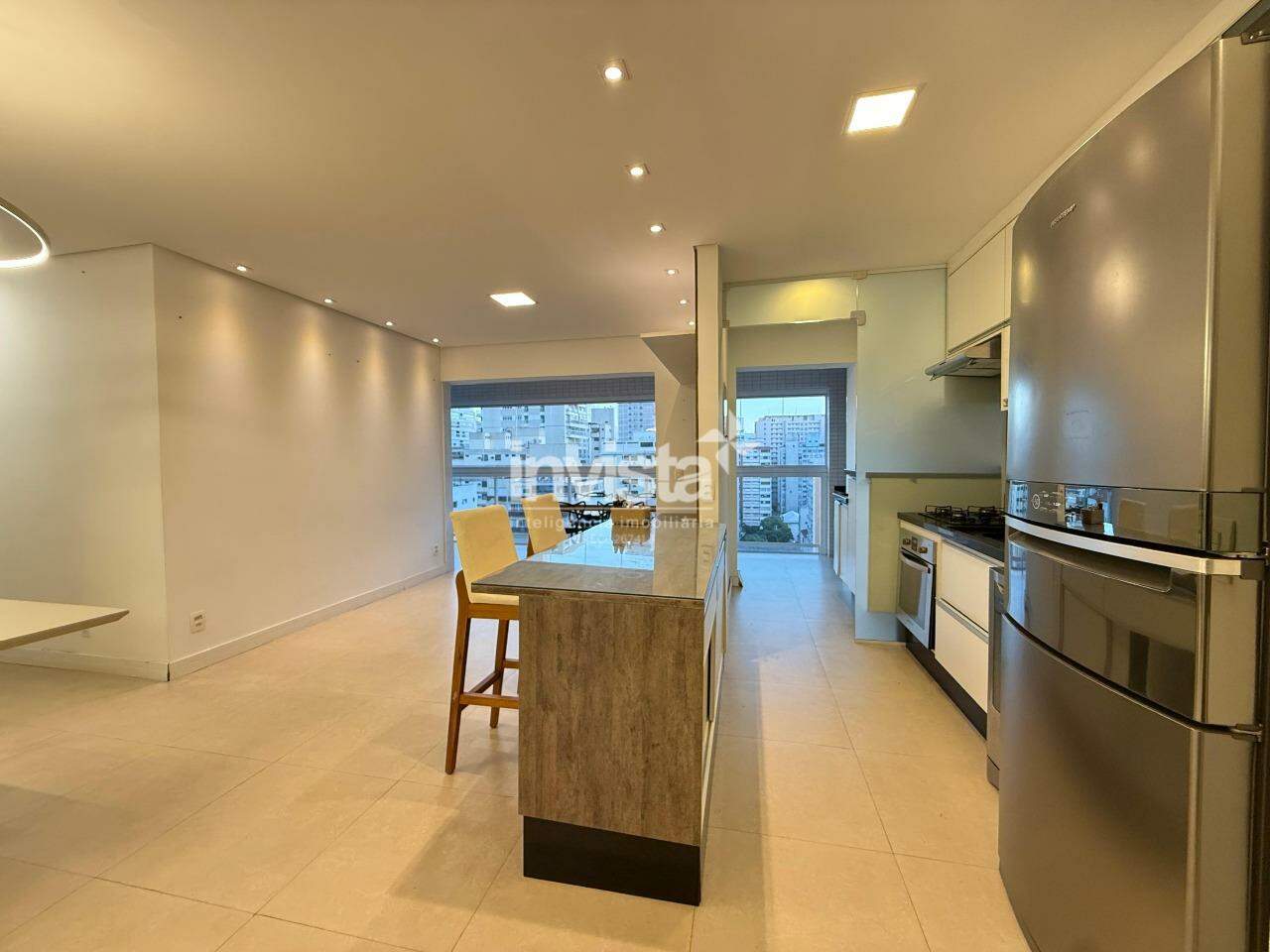 Apartamento &agrave; venda em Santos-SP no bairro Gonzaga, com 2 dormit&oacute;rios e 80m&sup2; - Santos