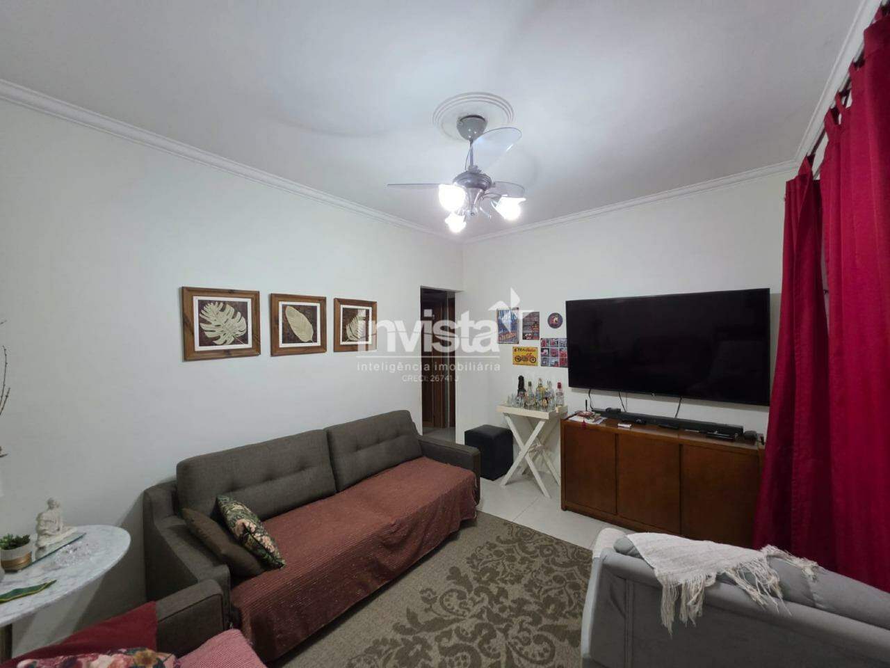 C&oacute;digo: 41936 R$ 485.000,00 Apartamento &agrave; venda em Santos-SP no bairro Embar&eacute;, com 2 dormit&oacute;rios e 65m&sup2; 65 m&sup2; 2 quartos 1 vaga - Santos