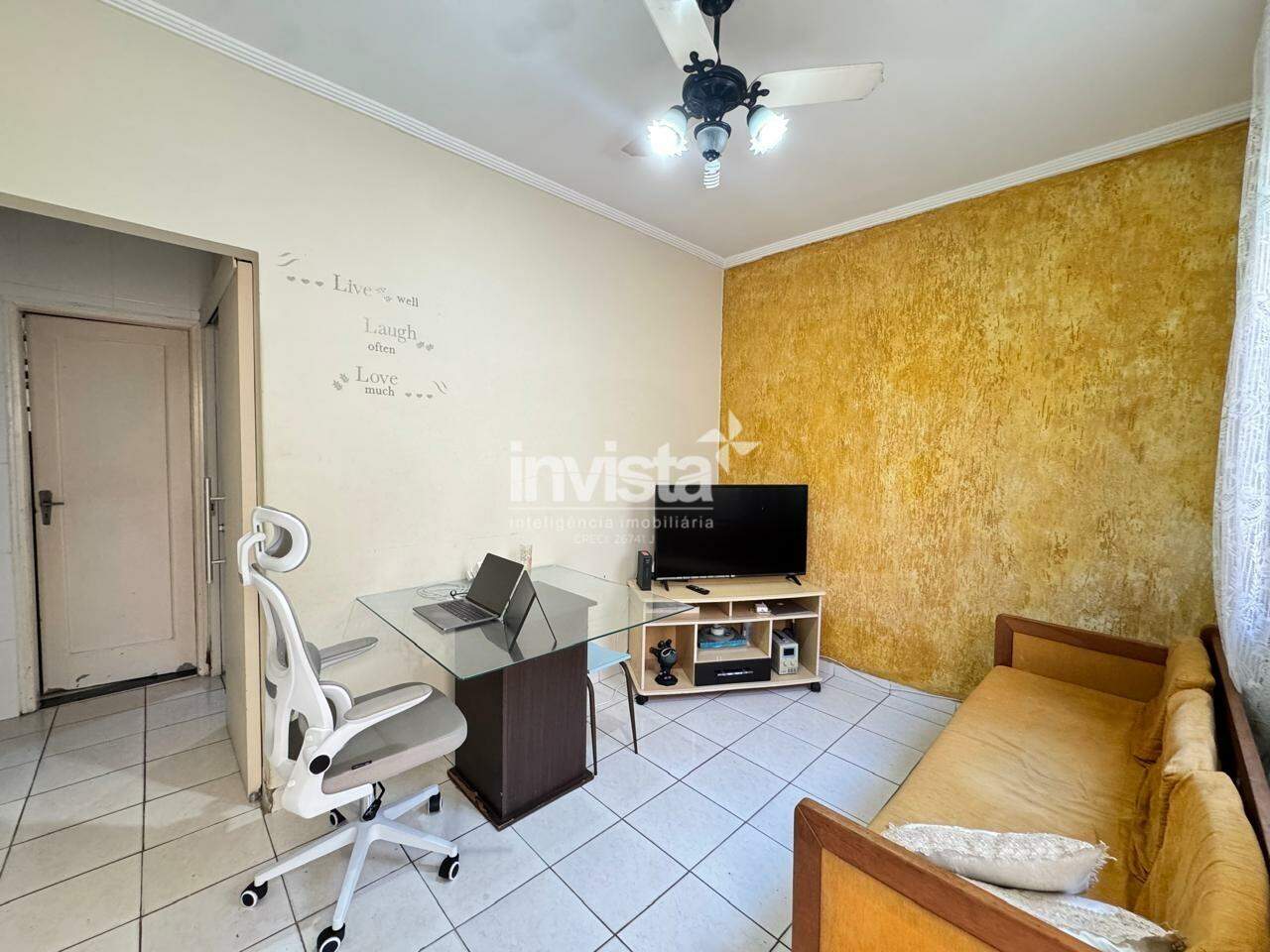 C&oacute;digo: 41938 R$ 320.000,00 Apartamento &agrave; venda em Santos-SP no bairro Campo Grande, com 1 dormit&oacute;rio e 45m&sup2; 45 m&sup2; 1 quarto 0 vagas - Santos
