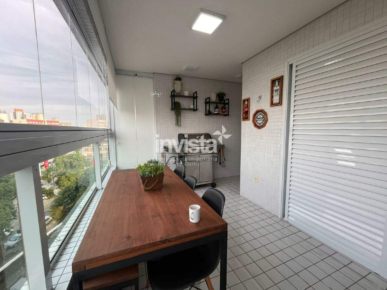C&oacute;digo: 41966 R$ 740.000,00 Apartamento &agrave; venda em Santos-SP no bairro Encruzilhada, com 2 dormit&oacute;rios e 74m&sup2; 74 m&sup2; 2 quartos 2 vagas - Santos