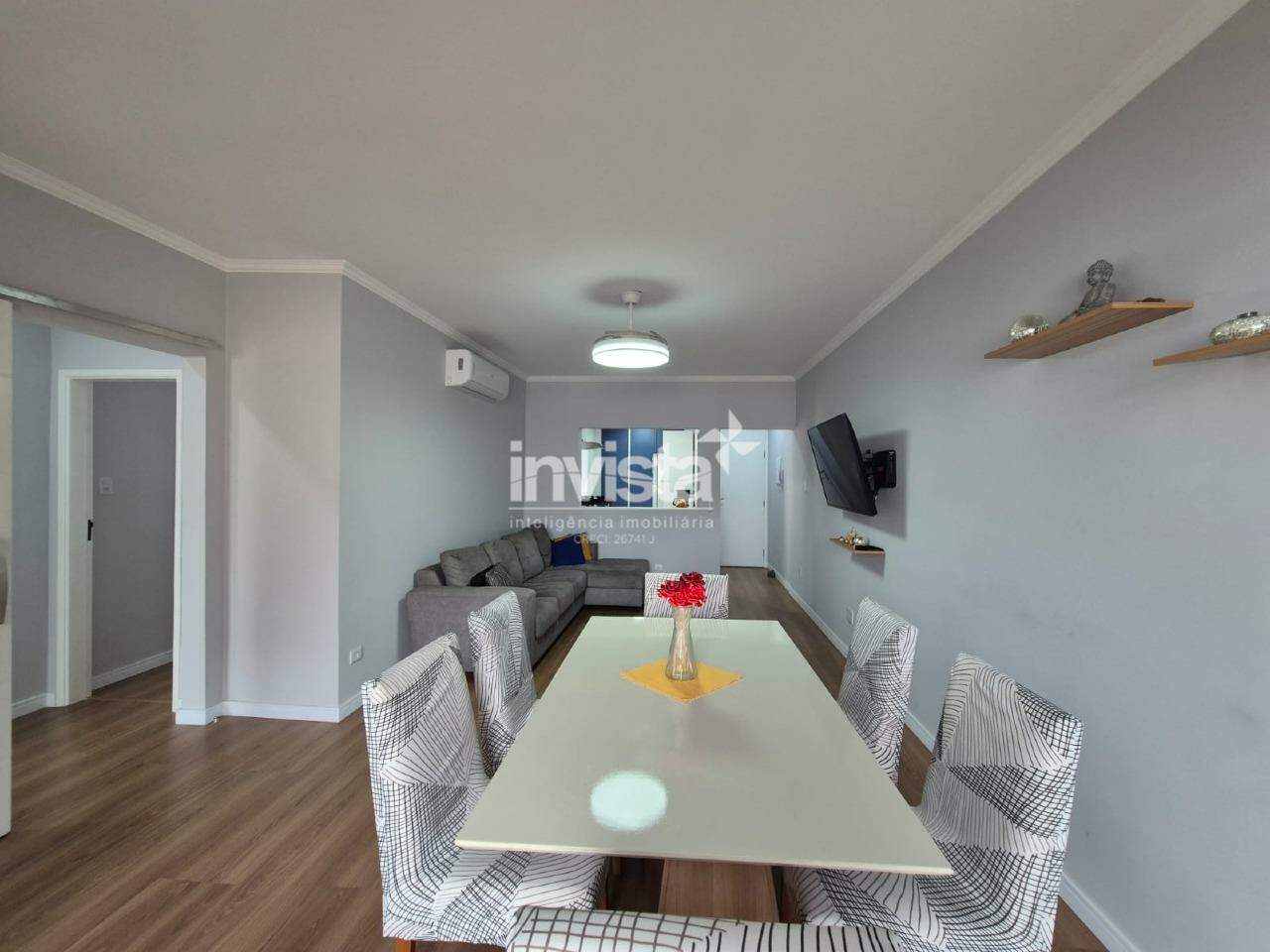 Apartamento &agrave; venda no bairro Pomp&eacute;ia - Santos