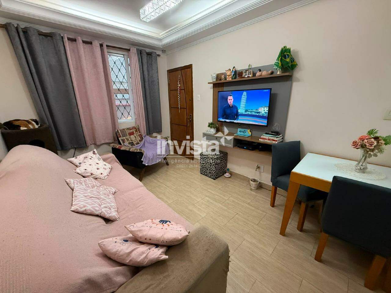 C&oacute;digo: 4199 R$ 380.000,00 Apartamento T&eacute;rreo &agrave; venda em Santos-SP no bairro Boqueir&atilde;o, com 2 dormit&oacute;rios e 65m&sup2; 65 m&sup2; 2 quartos 1 vaga - Santos