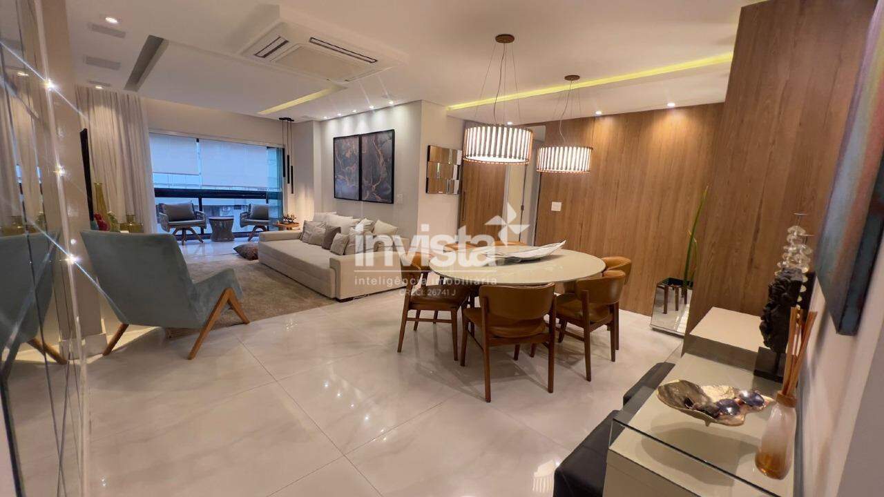 C&oacute;digo: 41995 R$ 7.500,00 Apartamento para alugar em Santos-SP no bairro Embar&eacute;, com 3 dormit&oacute;rios e 120m&sup2; 120 m&sup2; 3 quartos 0 vagas - Santos
