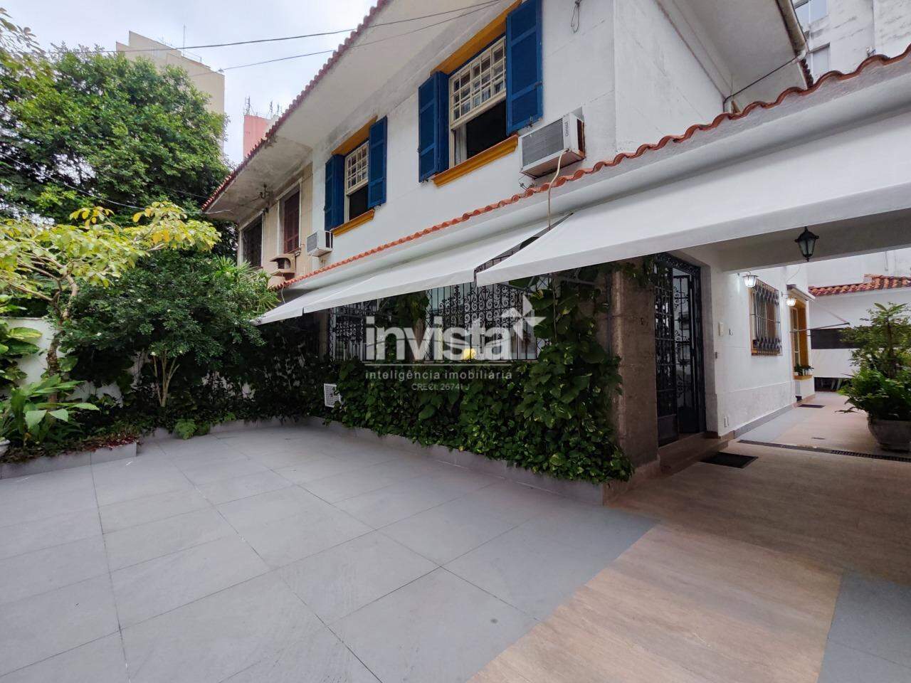 C&oacute;digo: 42000 R$ 3.450.000,00 Casa &agrave; venda em Santos-SP no bairro Boqueir&atilde;o, com 4 dormit&oacute;rios e 337m&sup2; 337 m&sup2; 4 quartos 5 vagas - Santos