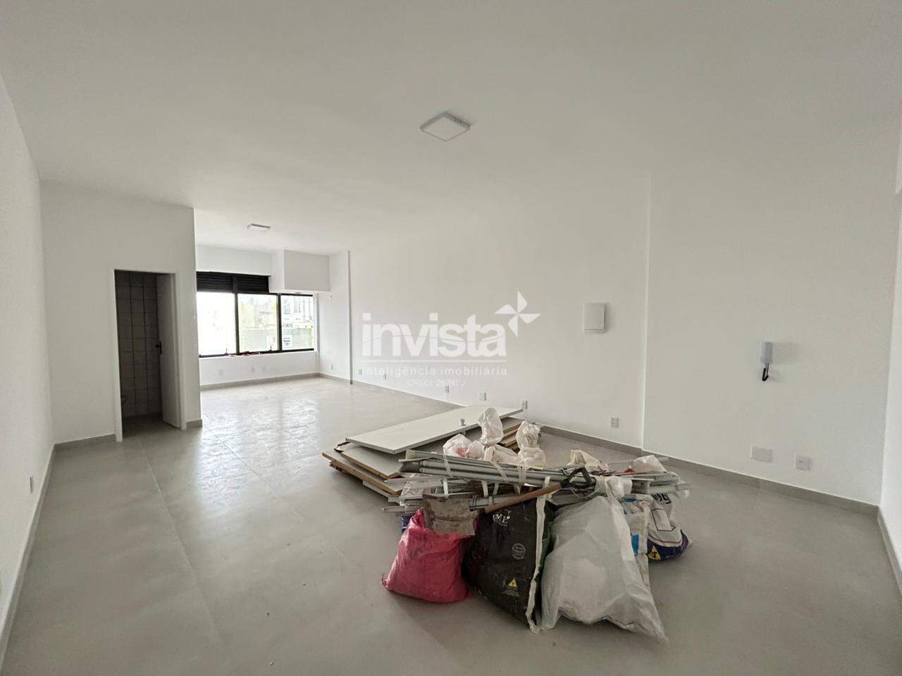 C&oacute;digo: 42009 R$ 2.500,00 Sala Comercial para alugar em Santos-SP no bairro Aparecida, com 0 dormit&oacute;rio e 57m&sup2; 57 m&sup2; 0 quartos 0 vagas - Santos