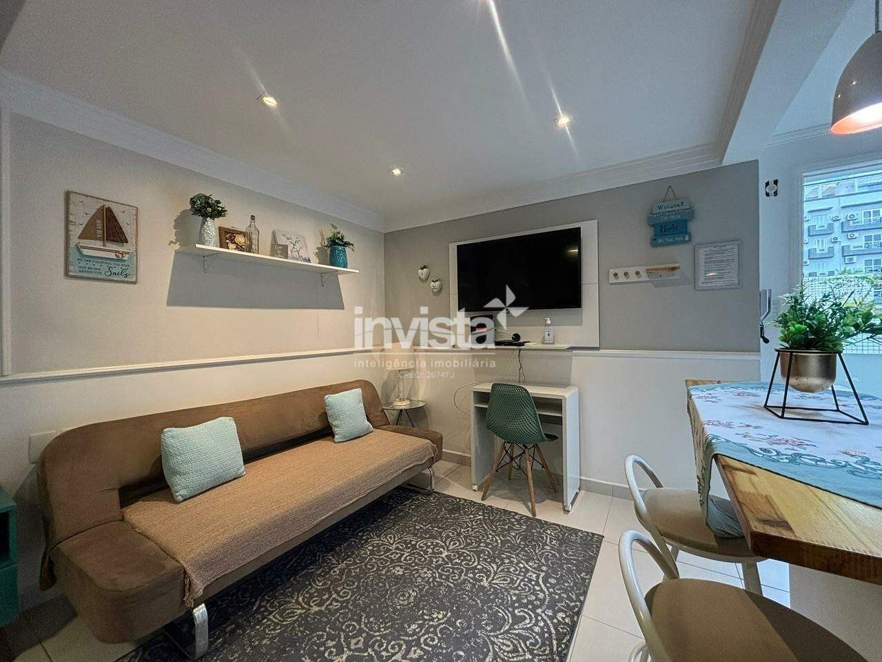 C&oacute;digo: 42014 R$ 3.500,00 Kitnet para alugar em Santos-SP no bairro Aparecida, com 0 dormit&oacute;rio e 30m&sup2; 30 m&sup2; 0 quartos 1 vaga - Santos