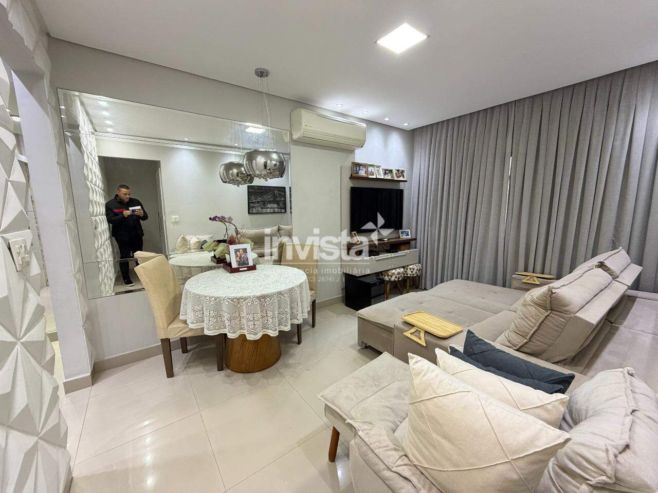 C&oacute;digo: 42015 R$ 480.000,00 Apartamento &agrave; venda em Santos-SP no bairro Aparecida, com 2 dormit&oacute;rios e 65m&sup2; 65 m&sup2; 2 quartos 1 vaga - Santos