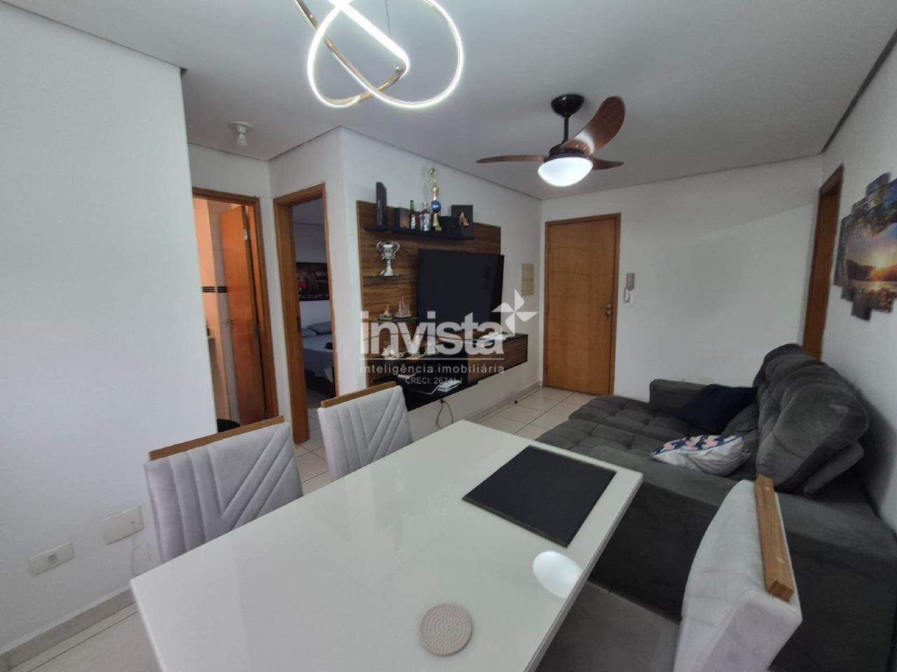 C&oacute;digo: 42020 R$ 3.800,00 Apartamento para alugar em Santos-SP no bairro Aparecida, com 1 dormit&oacute;rio e 53m&sup2; 53 m&sup2; 1 quarto 1 vaga - Santos