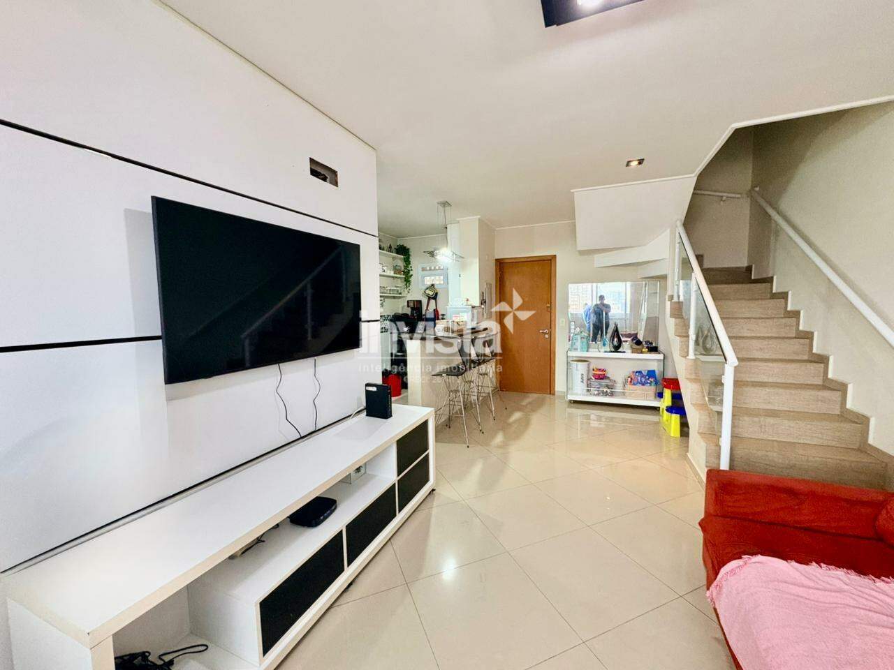C&oacute;digo: 42032 R$ 1.200.000,00 Cobertura &agrave; venda em Santos-SP no bairro Boqueir&atilde;o, com 3 dormit&oacute;rios e 127m&sup2; 127 m&sup2; 3 quartos 1 vaga - Santos