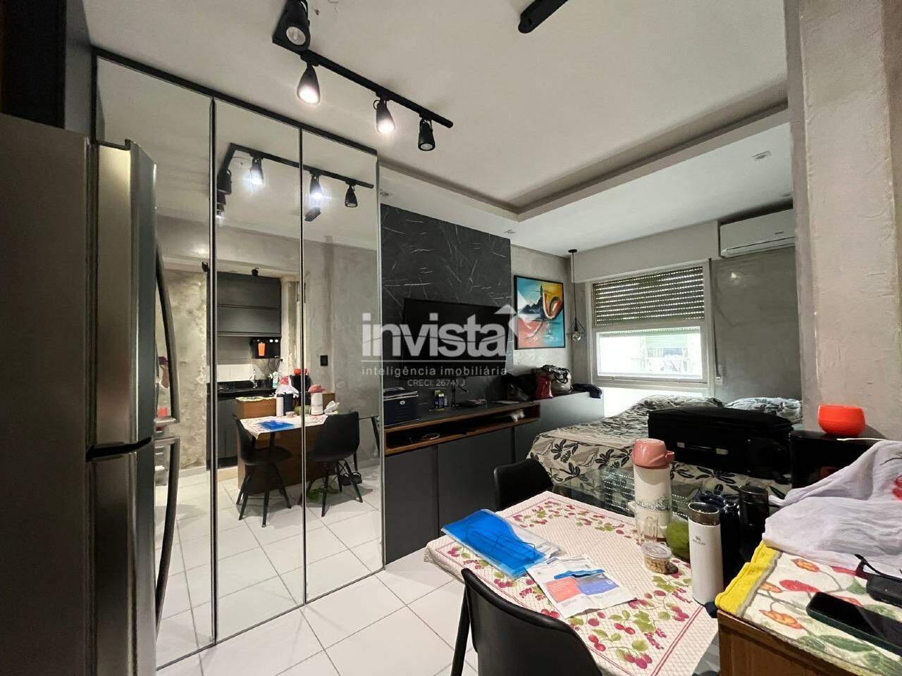 C&oacute;digo: 42035 R$ 350.000,00 Kitnet &agrave; venda em Santos-SP no bairro Aparecida, com 1 dormit&oacute;rio e 21m&sup2; 21 m&sup2; 1 quarto 1 vaga - Santos